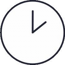 Reloj animado